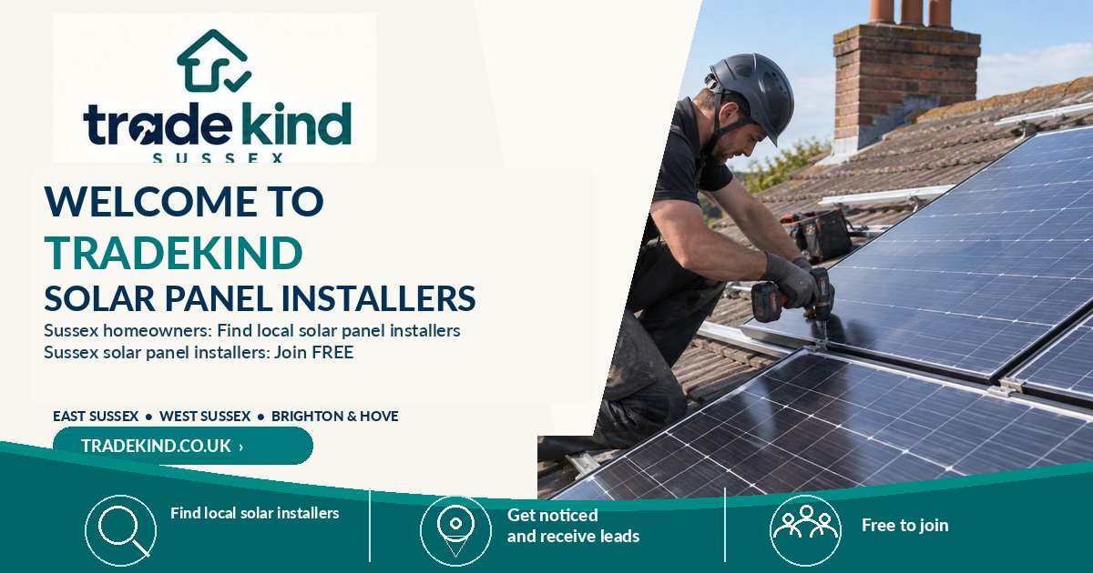 Solar installer surveying a pitched roof before a residential solar PV installation